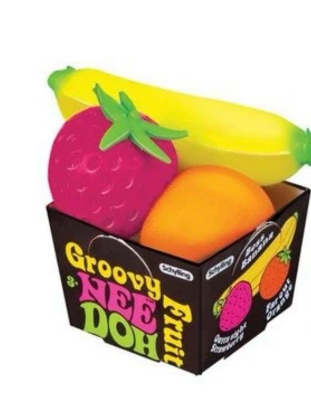 Nee Doh Groovy Fruit, Nice Ice Baby, Nice Cube, Dream Drop Toys Lot Bundle - Picture 12 of 12